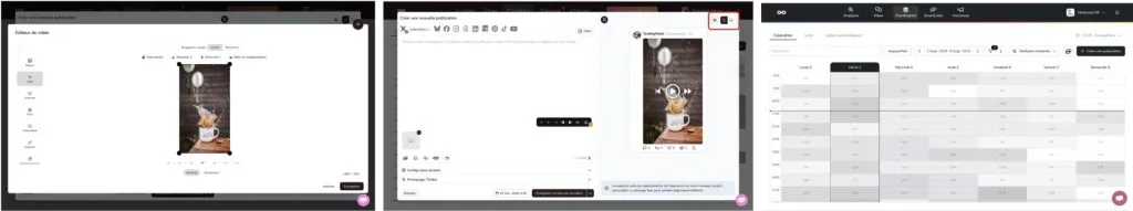 étapes image twitter dans metricoool