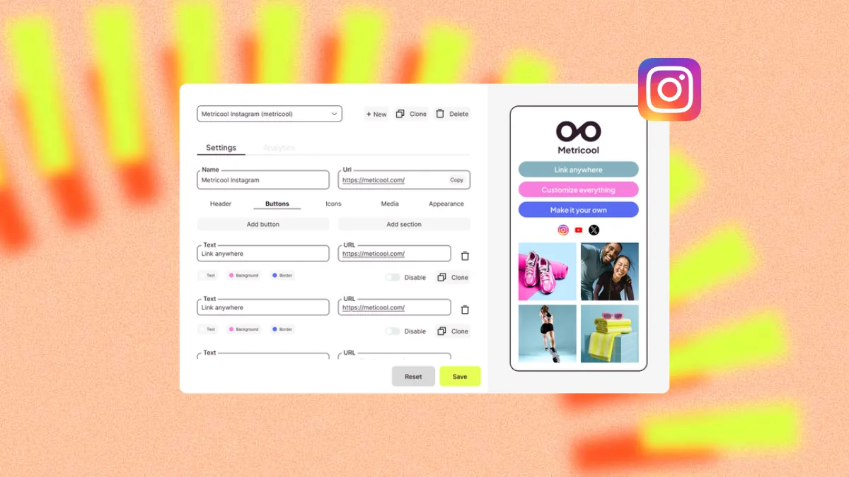 Como criar link na bio Instagram