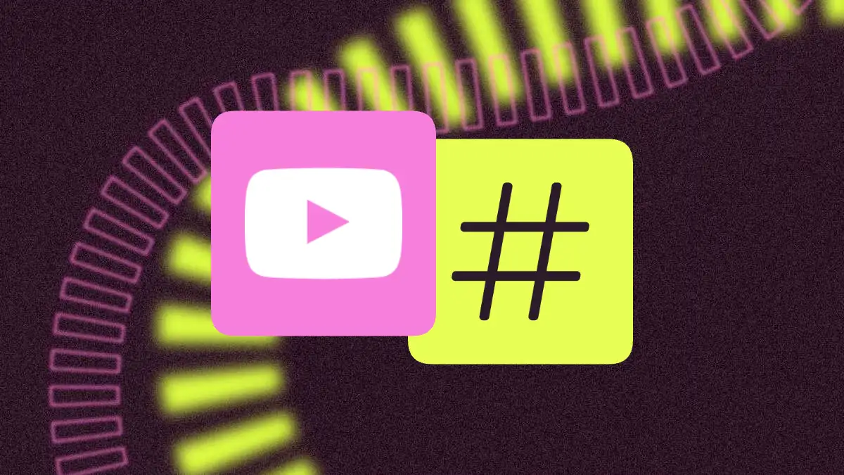 hashtags youtube