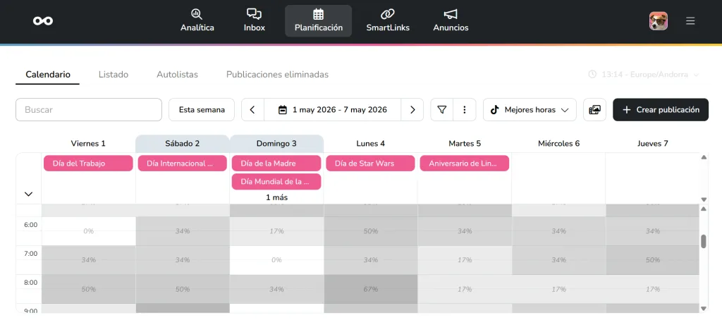 cómo subir vídeos a tiktok