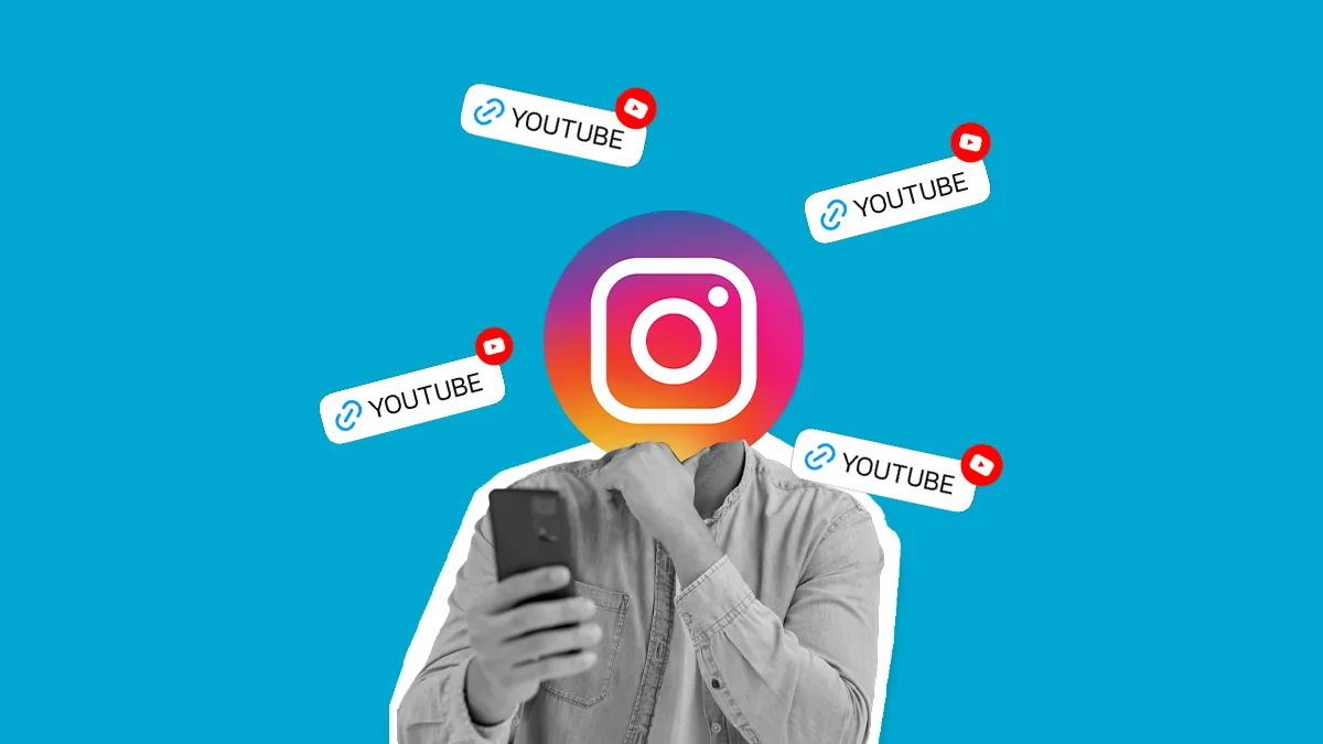 youtube in instagram story posten