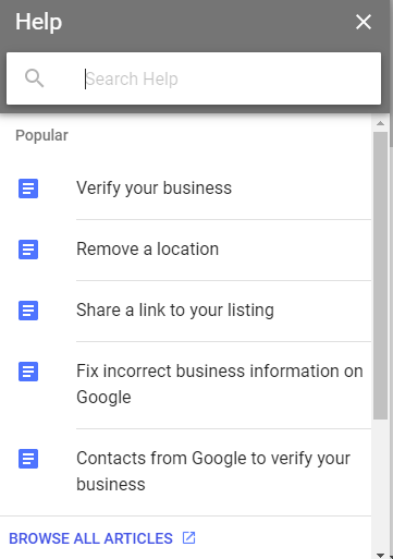 google my business support contact number us