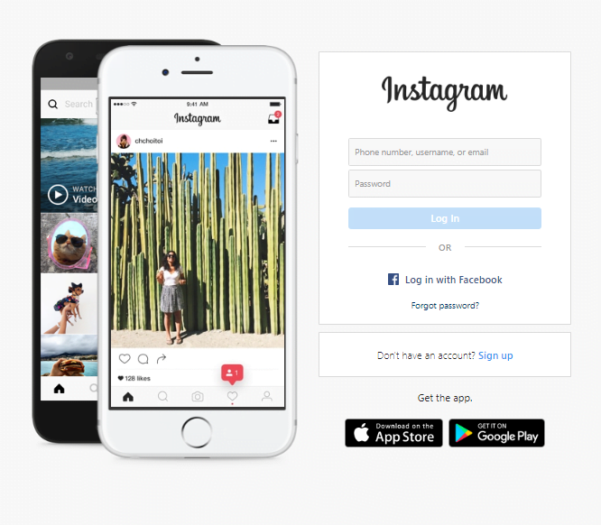 instagram web