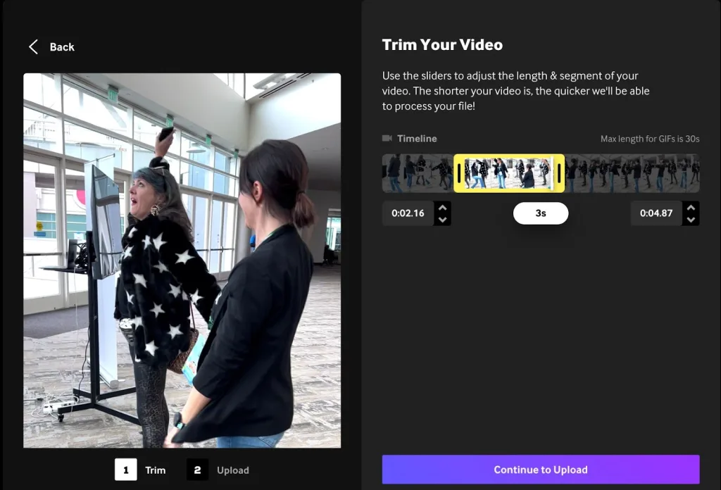 crear un gif en giphy