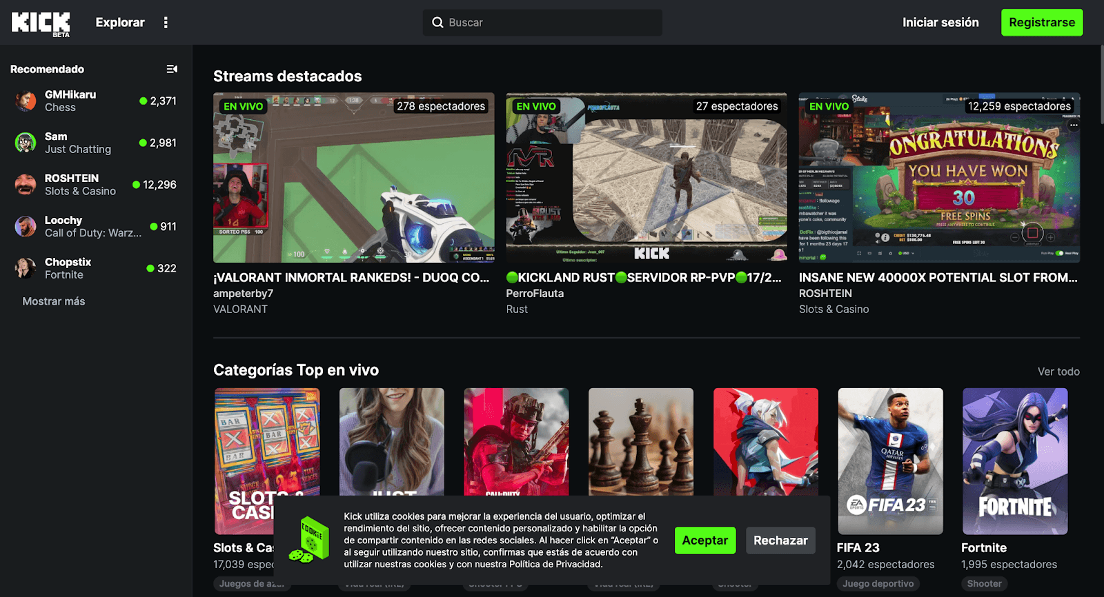 Qu es kick es mejor que twitch 