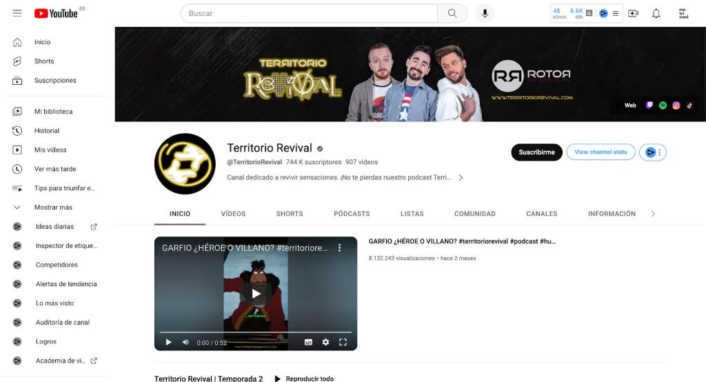 podcast influencers territorio revival