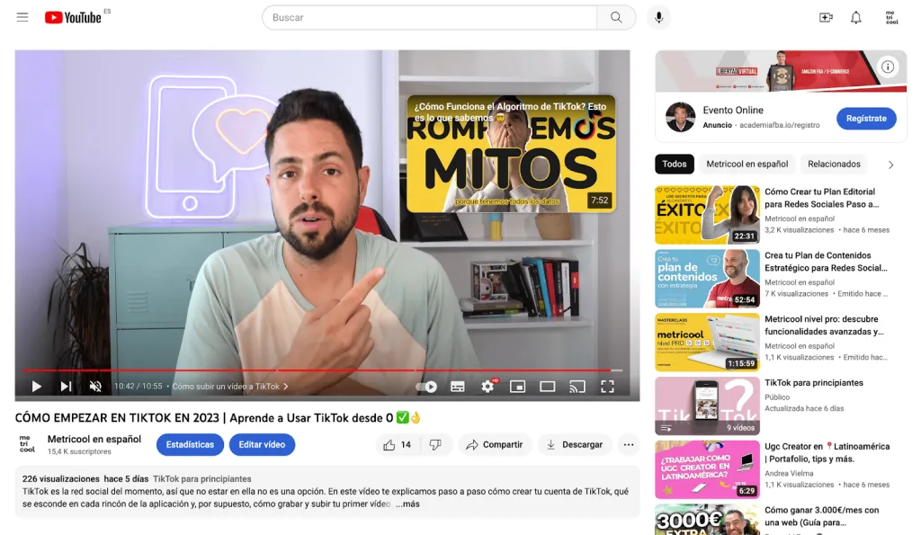 pantallas finales youtube