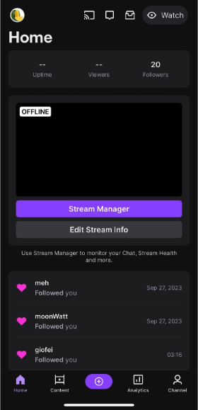 Stories on Twitch