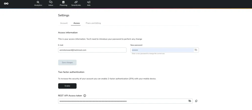Google Looker Studio integration with Metricool
