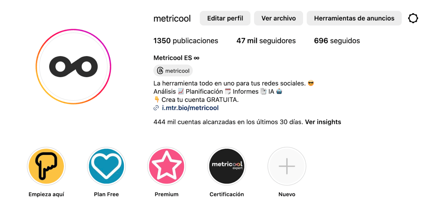 Guía para optimizar tu perfil en Instagram