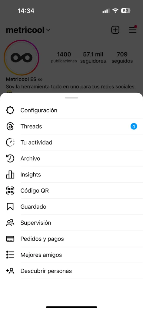 dónde se guardan los vídeos de instagram