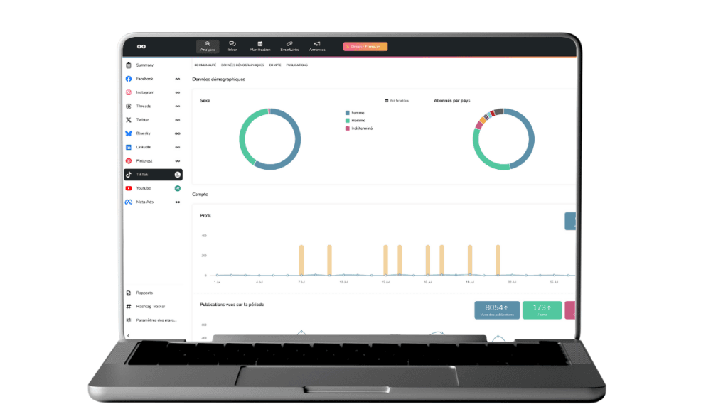 analyse de données tiktok