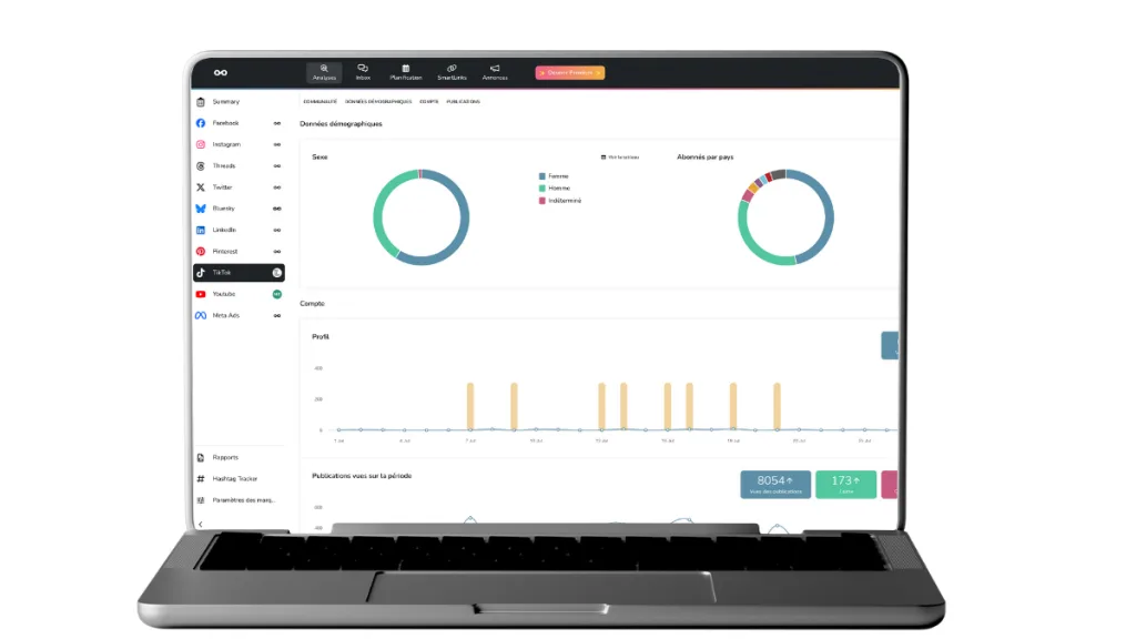 analyse de données tiktok