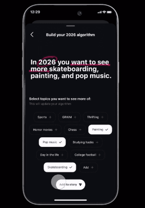choose 3 topics in your algorithms 