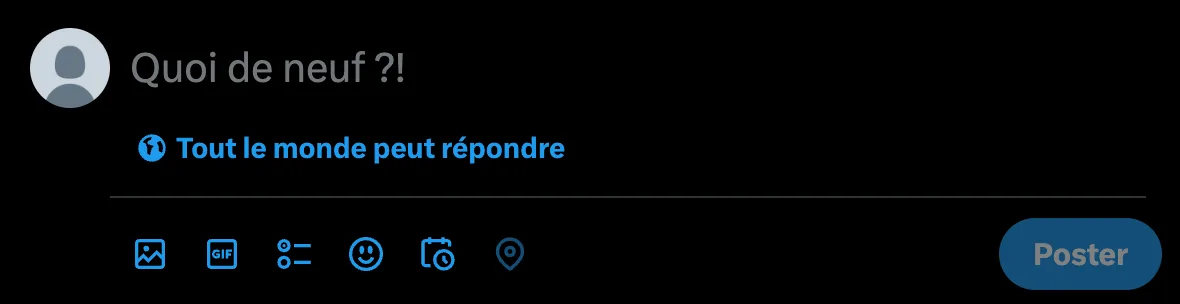 comment poster sur x premier post