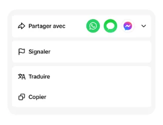 visuel traduction commentaire tiktok