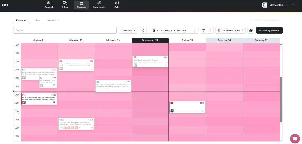 bufffer app alternartive metricool