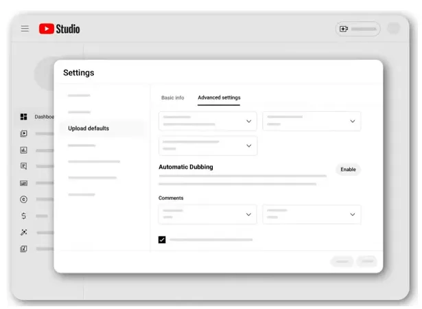 youtube auto-dubbing