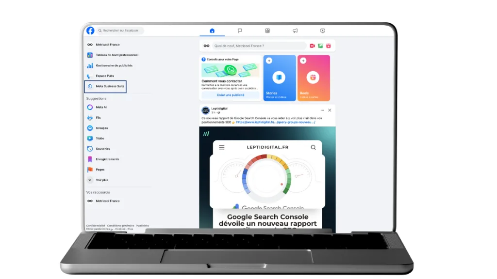 analyse page facebook concurrent