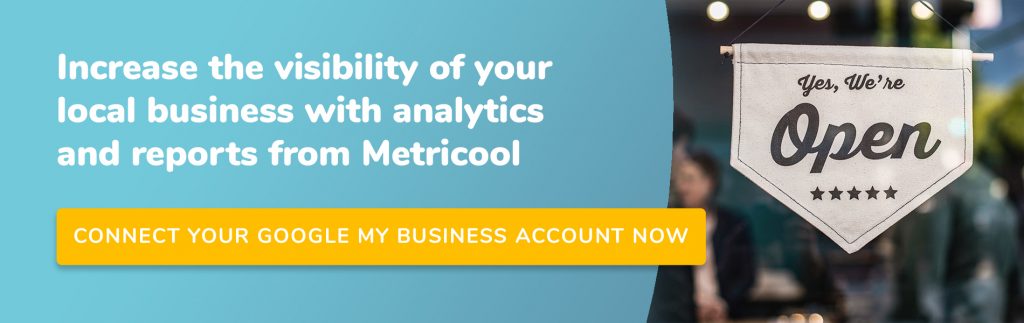 Google My Business with metricool