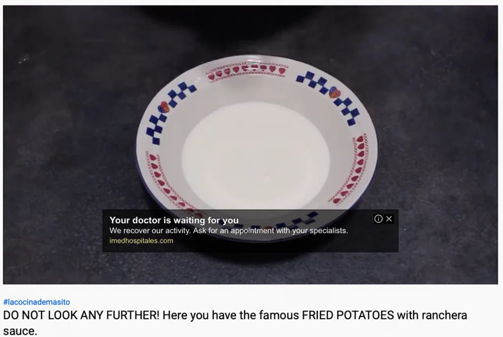 Publicité sur YouTube