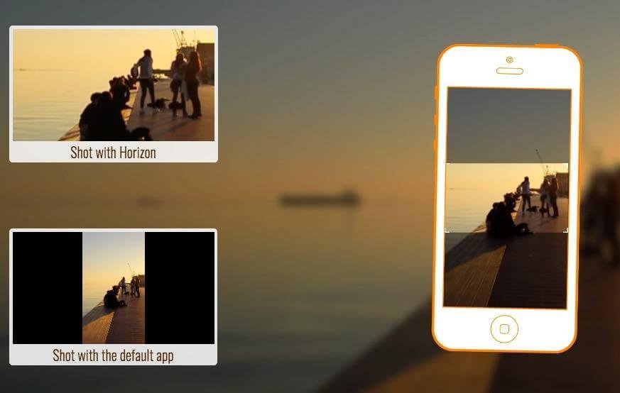 Application montage vidéo Instagram horizon