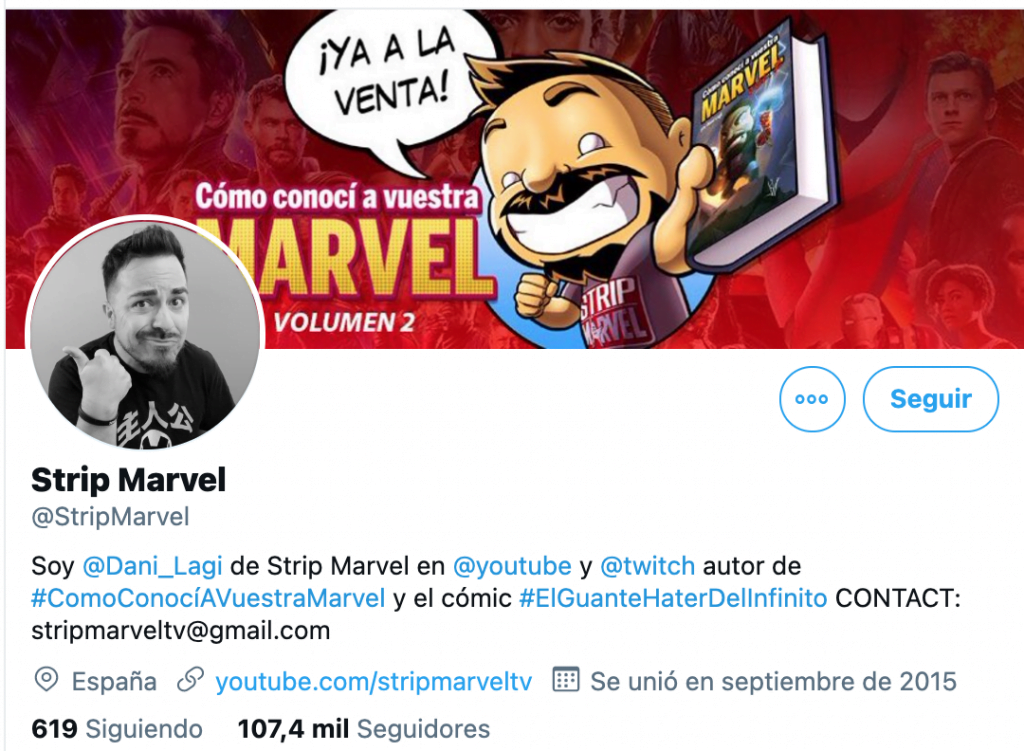 redes sociales para generación z strip marvel