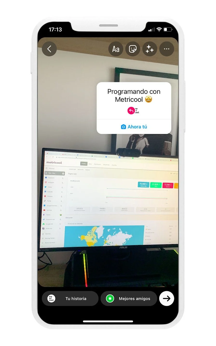 ahora tú instagram