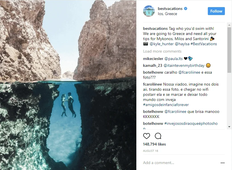 calls to action instagram reach