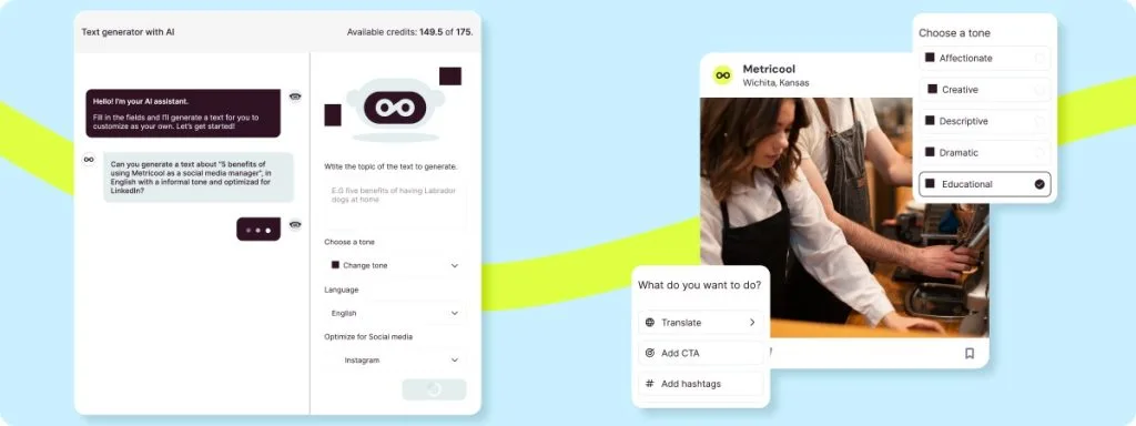metricool ai assistant