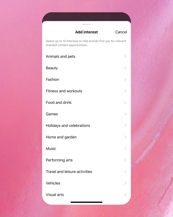 Creator Marketplace Instagram