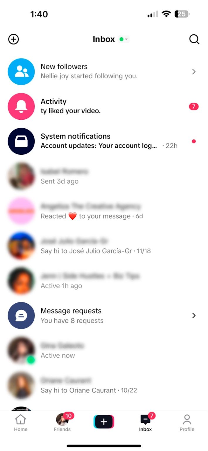 How to manage tiktok messages and comments