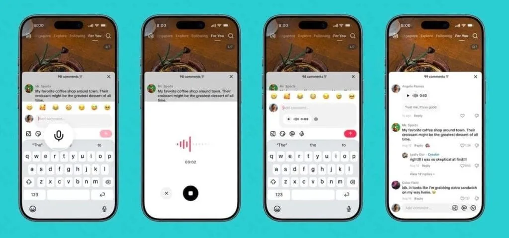 tiktok comment voice notes