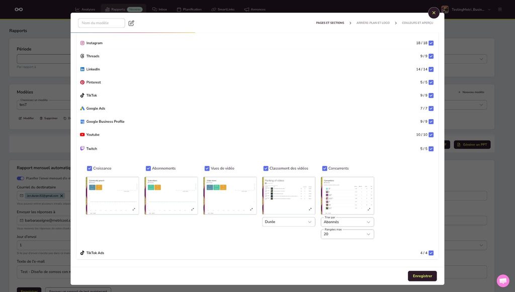 Rapport Twitch