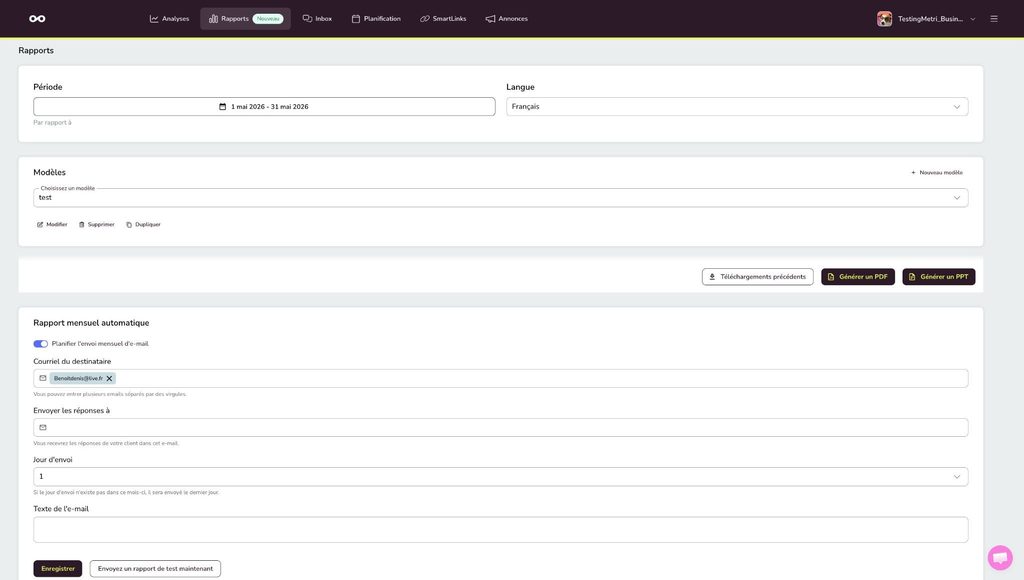 Rapport Twitch