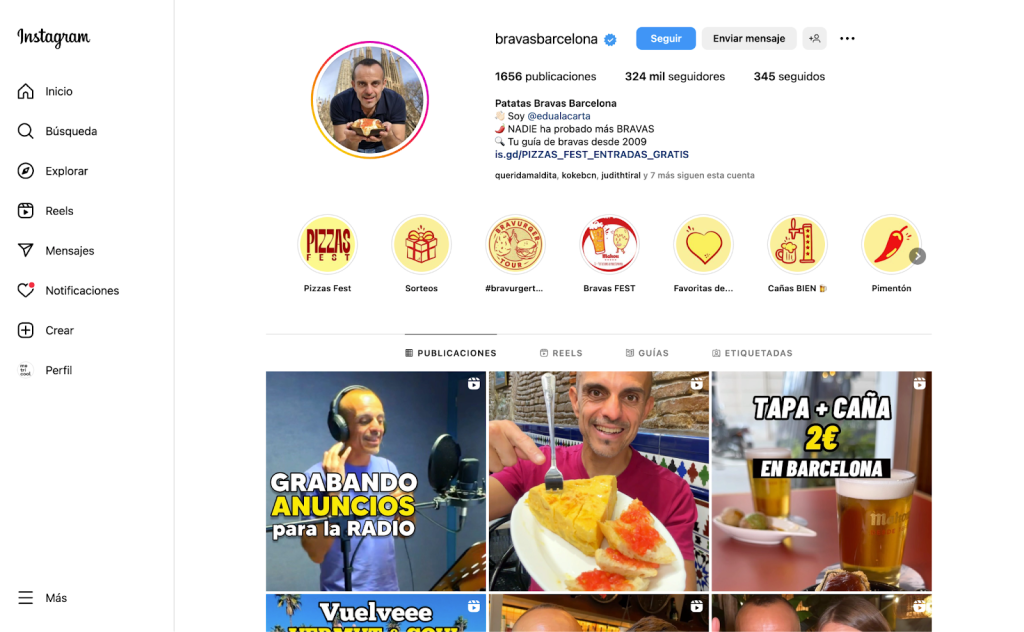 influencers gastronómicos bravasbarcelona