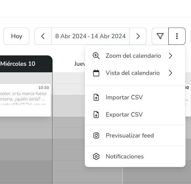 publicación masiva en redes sociales