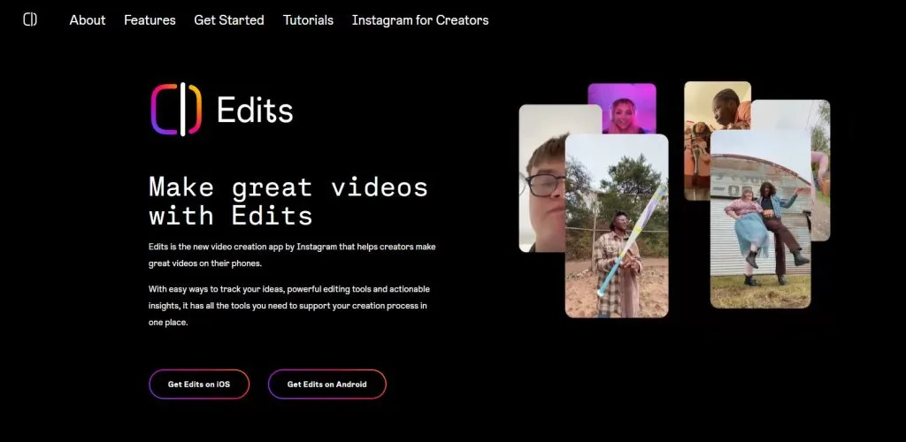video editing instagram