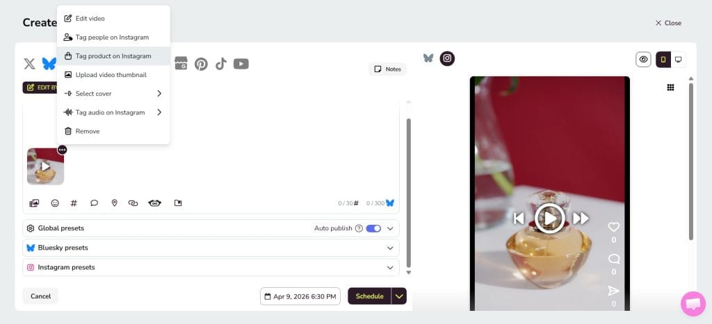 instagram reel affiliate tag