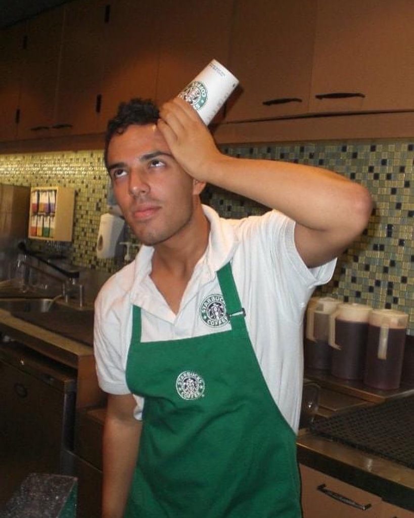 Juan Galán Instagram Marketing Expert At His Starbucks Job