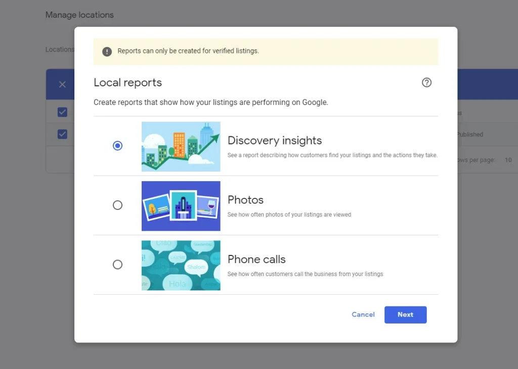 google my business native 