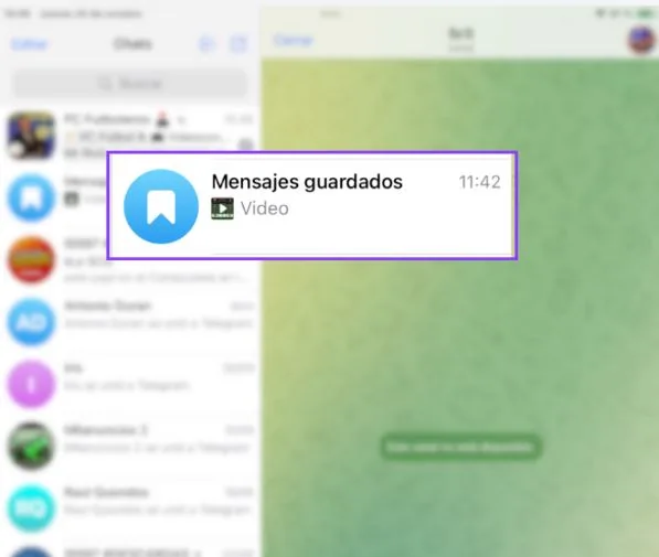 descargar vídeo telegram