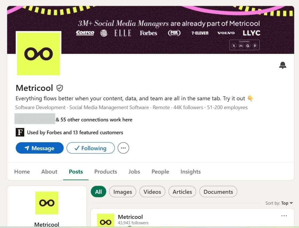 metricools linkedin