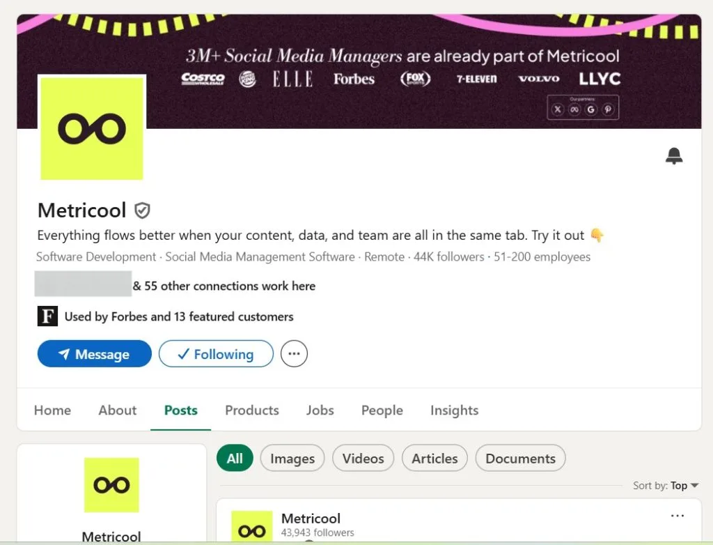 metricools linkedin
