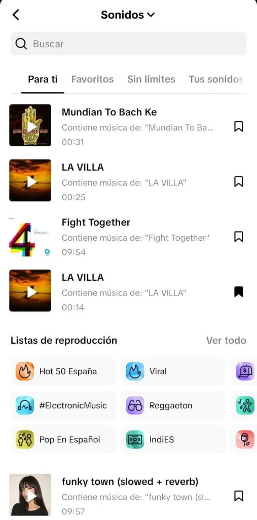 cómo poner música en TikTok