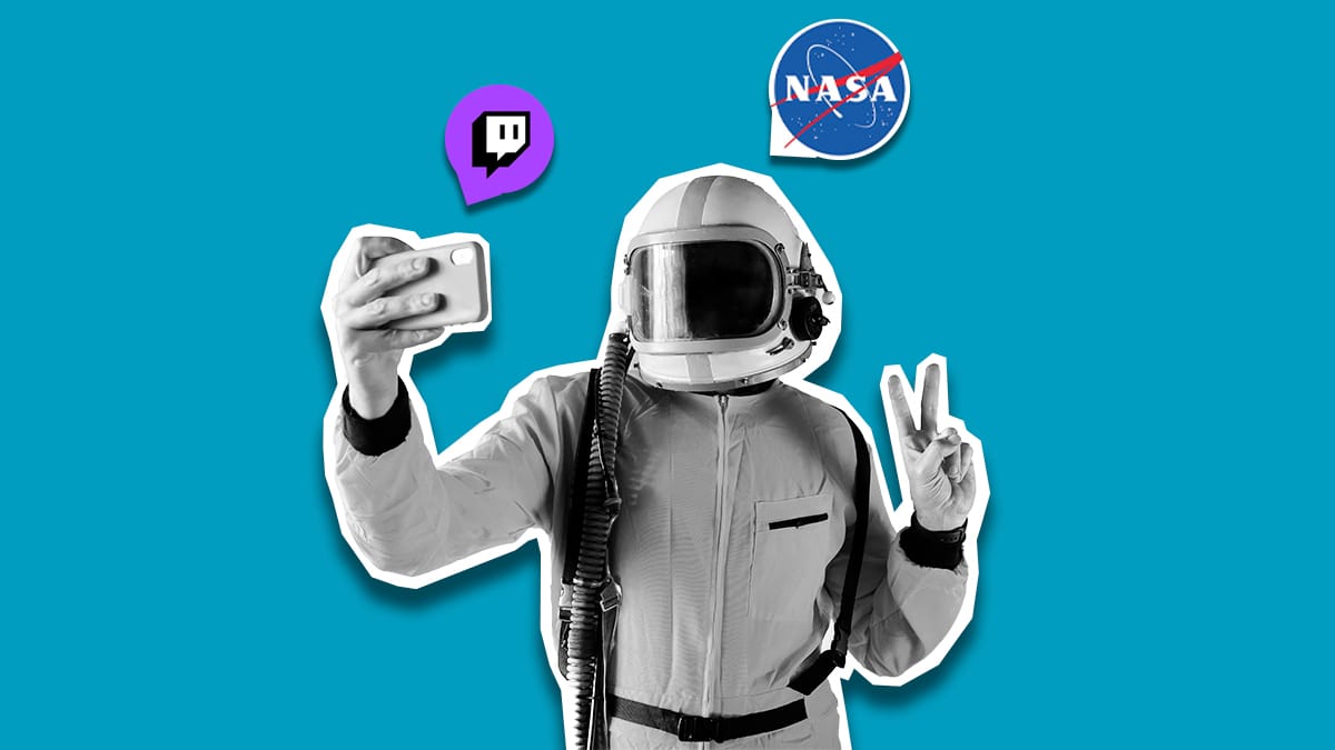 how to watch live stream nasa on twitch