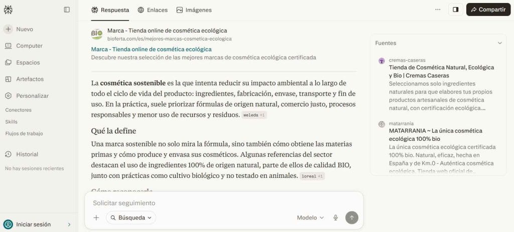 Perplexity como herramienta de ia para agencia de marketing