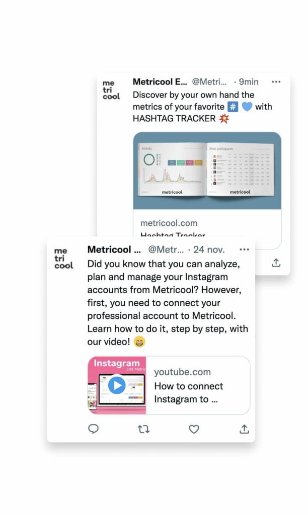 Schedule and Analyze Twitter with Metricool