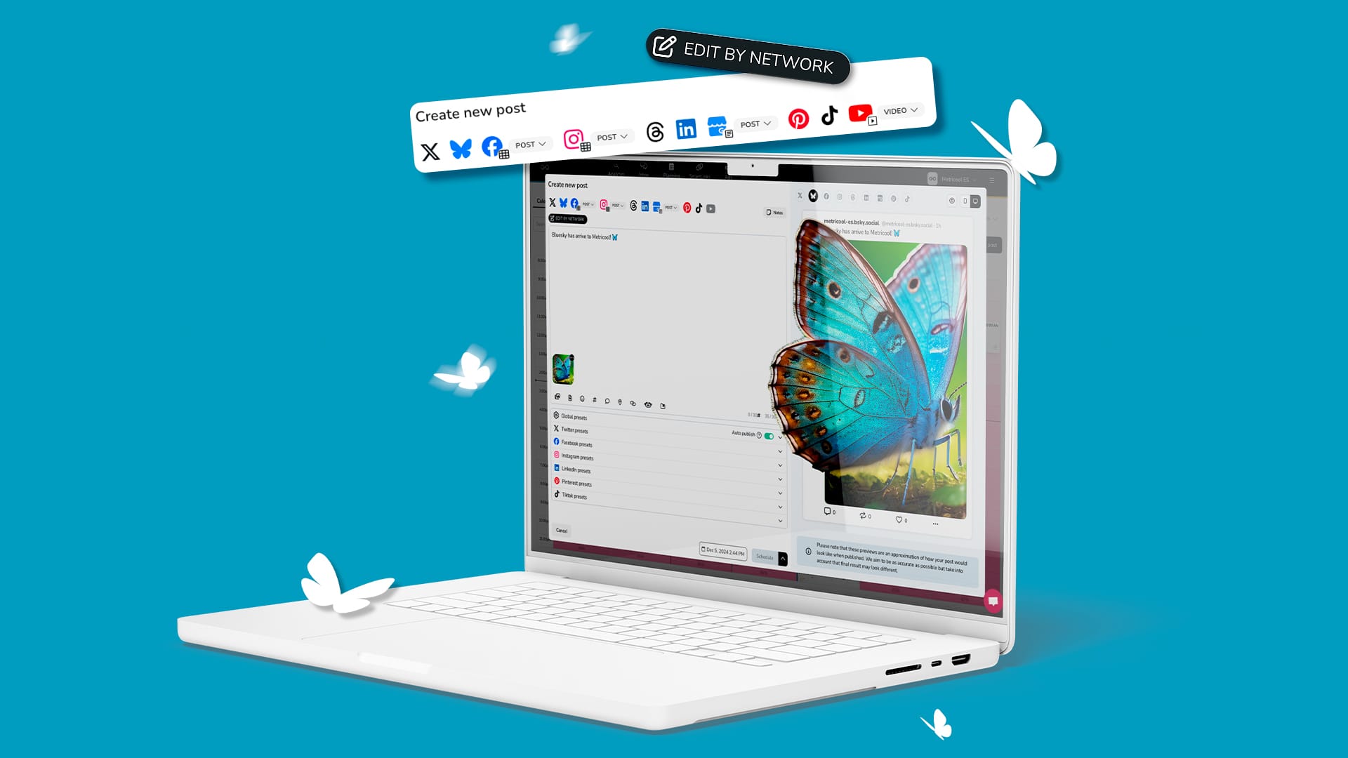 como programar publicaciones bluesky