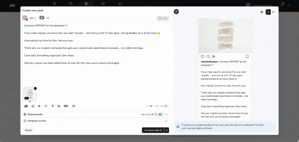 novedades de Metricool
